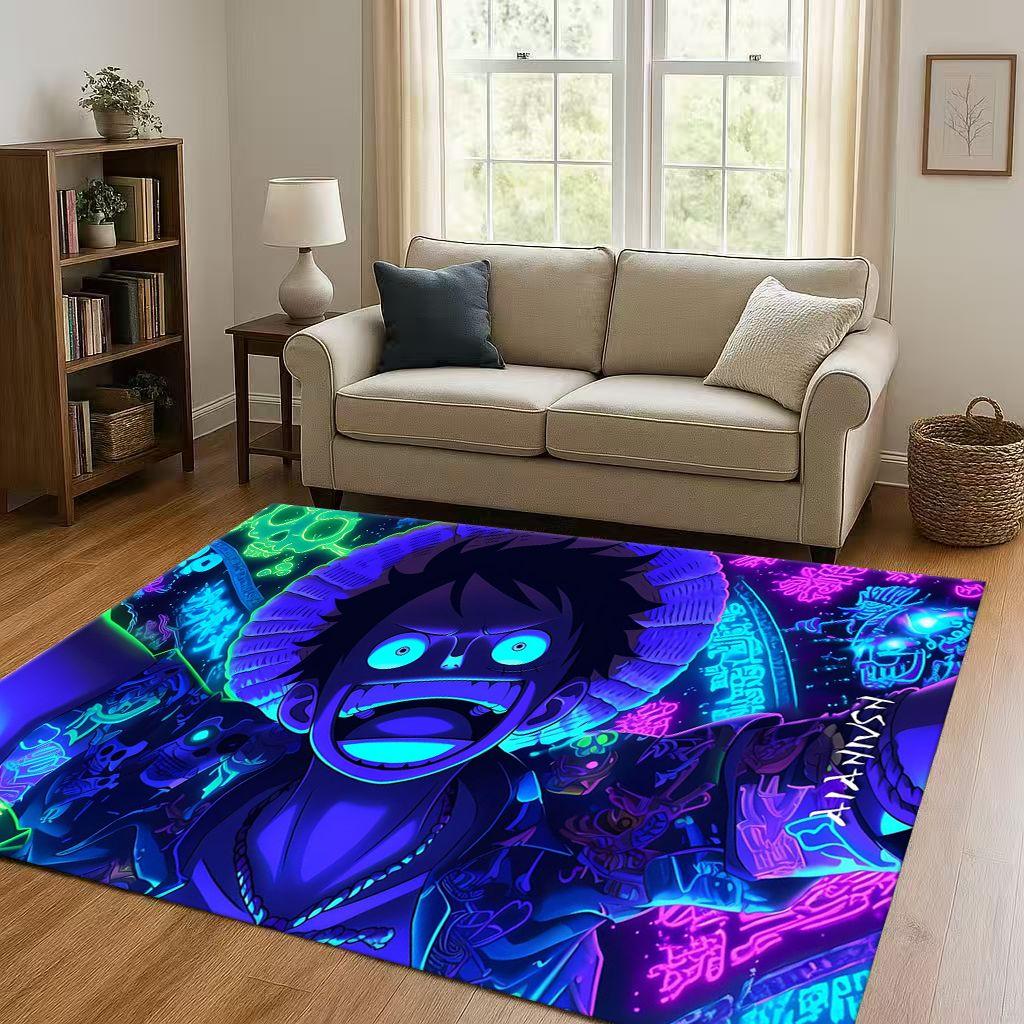 HD Z-Zoro Desen Animat Japonia Anime Covor Zona Non-Alunecare pentru Sufragerie, Dormitor, Cameră de Joacă, Canapea, Ușor de Curățat Decor Casă Preș Copil