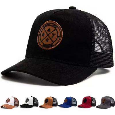 Herren Vintage Aufnäher Emblem Baseballkappe Netzmütze Outdoor Verstellbar Sonnenschutz Freizeitkappe Frühling Herbst Reise Tourismus Strandurlaub