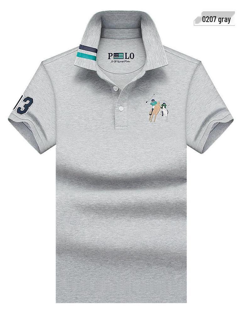 Paul Herren High-End Poloshirt - Sommer Kurzarm Revers, Reine Baumwolle, Übergröße verfügbar