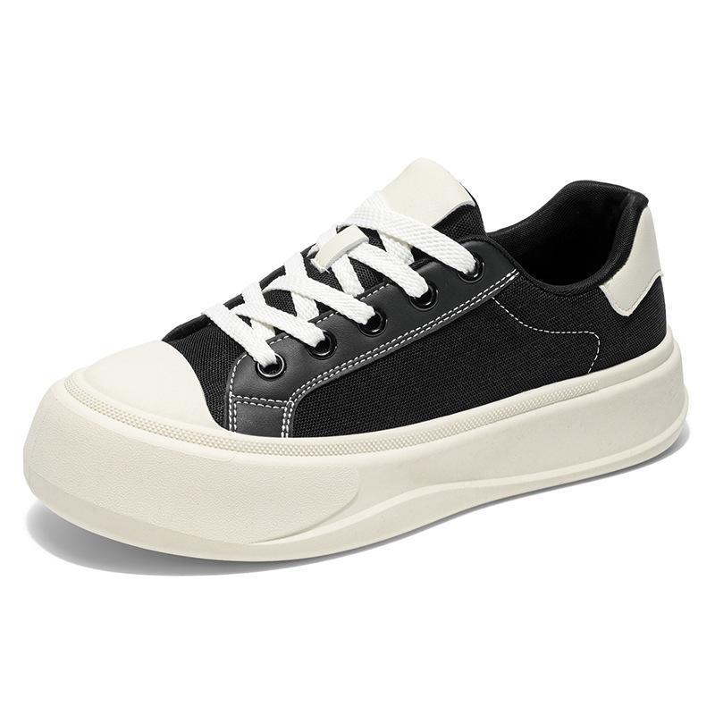 

Board shoes men s spring and autumn new cloth surface breathable casual trend thick sole adolescent student low top men s shoes trendy shoes 39