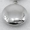 TIFFANY&Co. Triple Circle Drop Necklace Silver925 13.0g Women Used