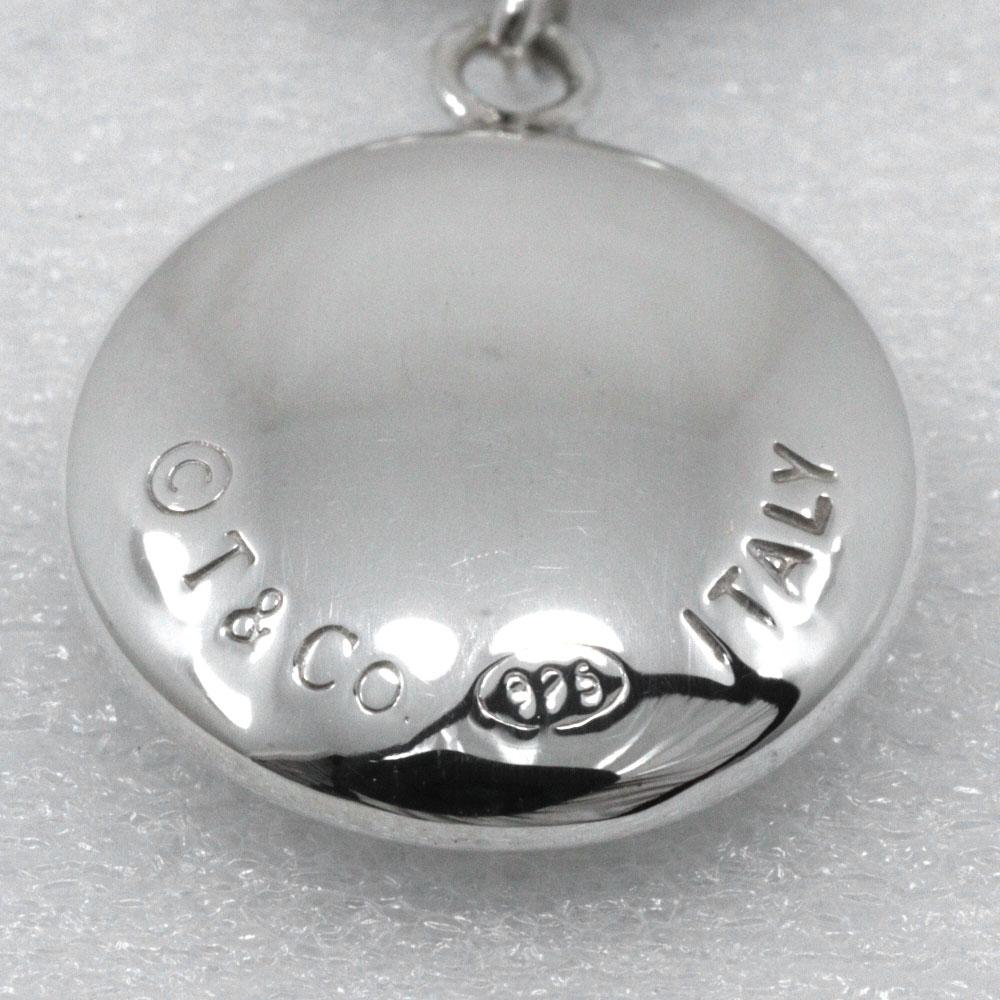 TIFFANY&Co. Triple Circle Drop Necklace Silver925 13.0g Women Used