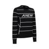 ANEW GOLF Women Stripe Round Sweater_Bk