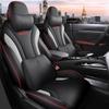 Binyue Cool 2022 Universal Leather Car Seat Covers - Four Seasons, Detachable, Full Surround Design