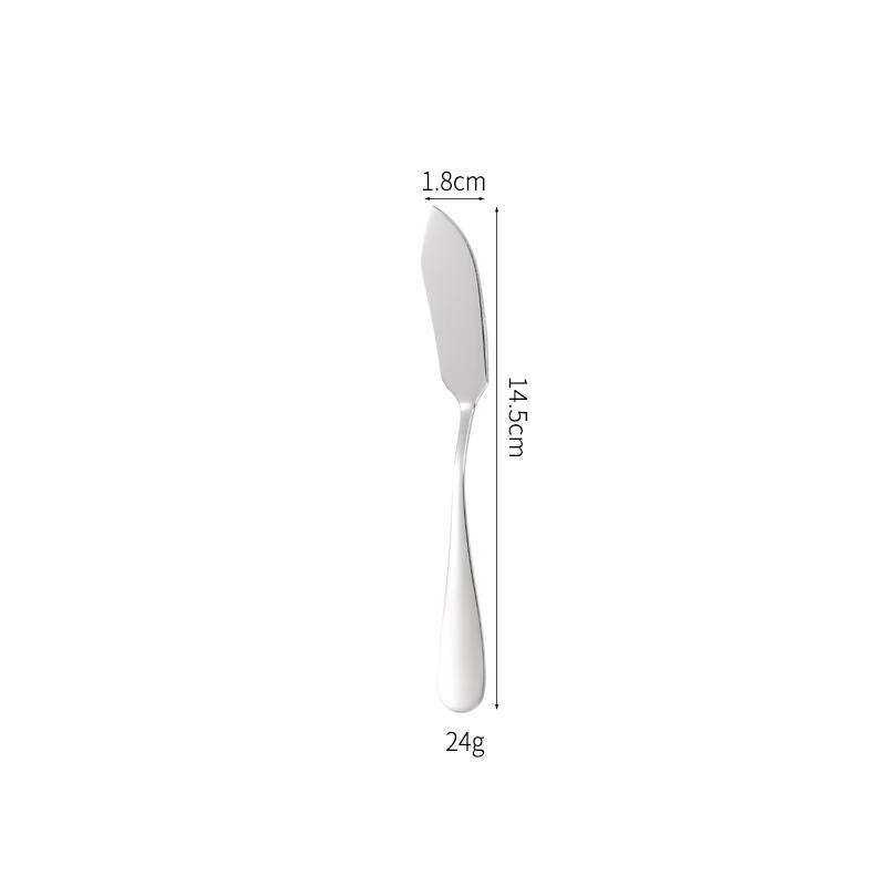 Stainless Steel Long Handle Soup & Dessert Spoon with Round Point – Western Tableware Series 1010