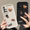 3D Cartoon Bear Coffee Milk Phone Case for Samsung Galaxy A51 A71 A55 A35 A25 A15 A05 A05S A54 A34 A24 A14 A04S A53 A33 A23 A13 A03 A52 Silicone Cover