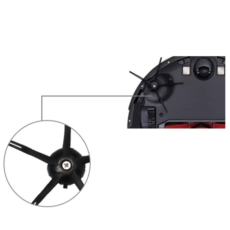AEE4-For Roborock S5 S50 S502 S55 S6 S6 Pure E4 For Mi Robot 1S SDJQR01RR Vacuum Cleaner Parts Main Side Brush Mops Filters