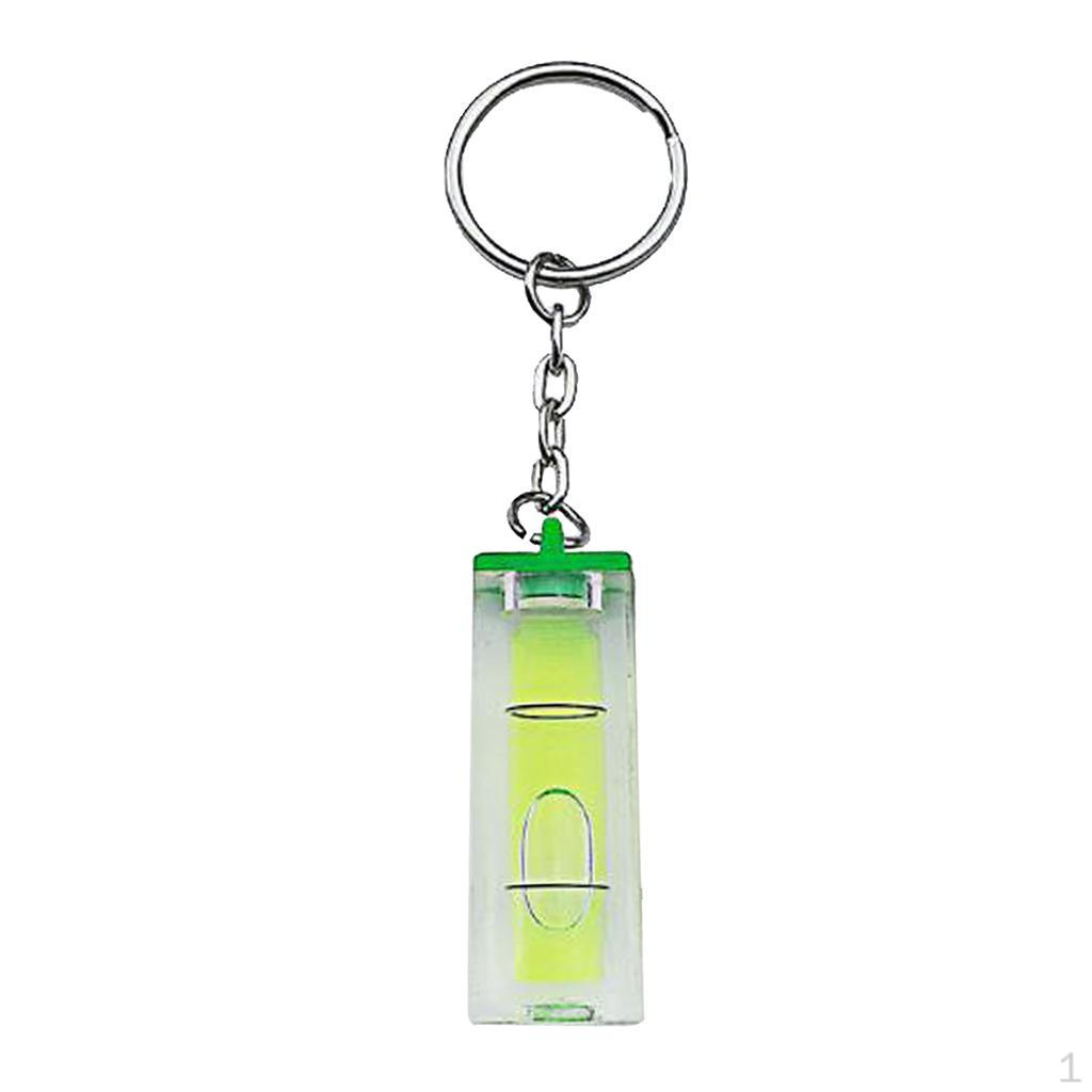 Acrylic Keychain Block Level Vial - Bubble зелёный