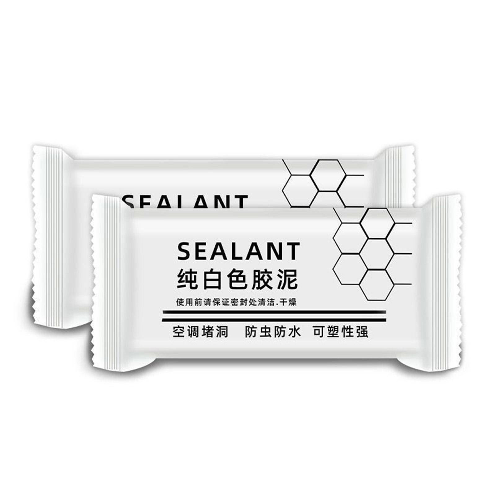 1/5pcs White Air Conditioner Hole Sealing Putty Waterproof Leak Proof Wall Repair Clay for AC Unit Gap Filler Sealant