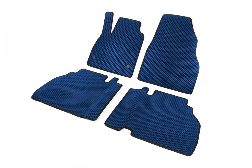EVA Mats (blue) Front and Rear for Renault Kangoo 2008-2020