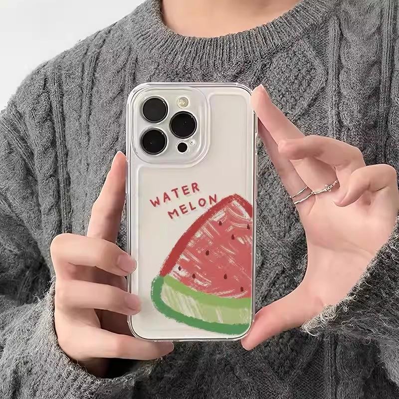 Summer Fresh Fruit for Apple 17promax Mobile Phone Case 16e Space 15 Transparent 14 Cute 13