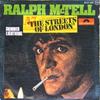 7inch Record RALPH MCTELL - The Streets Of London 2001589 Polydor 1975 UK Rock Used