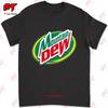 Distressed Circle Logo Mountain Dew T Shirt N1SE