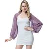 Cardigan Copricostume da Donna a Manica Lunga, Colore Solido, Estivo, per la Spiaggia, Protezione Solare, Sciarpa
