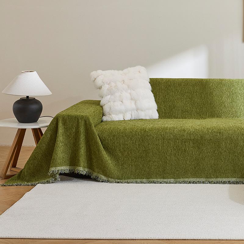 Chenille Sofa Cover - All-Season Universal Sofa Slipcover, Sofa Protector Pad