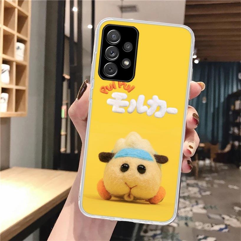 

Cute PUI PUI MOLCAR Phone Case For Samsung Galaxy A56 A55 A54 A53 A17 A16 A15 A14 A13 A36 A35 A34 A33 A26 A25 A24 A23 A05S A04S Samsung A04S