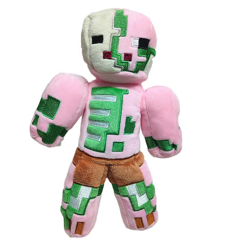 Ender Dragon and Zombie Steve Minecraft Plush Toy - Squid Doll Stuffed Animal