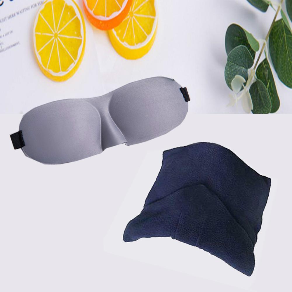 Breathable 3D Sleep Eye Mask Light Blocking Sleeping Goggles Blindfold Polyester Sponge Soft Portable Blindfolds Travel Eyepatch