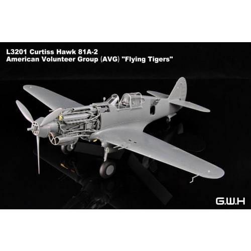 Great Wall Hobby 1/32 AVG Hawk 81A-2 Flying Tigers Plastic Model L3201 Molded Color