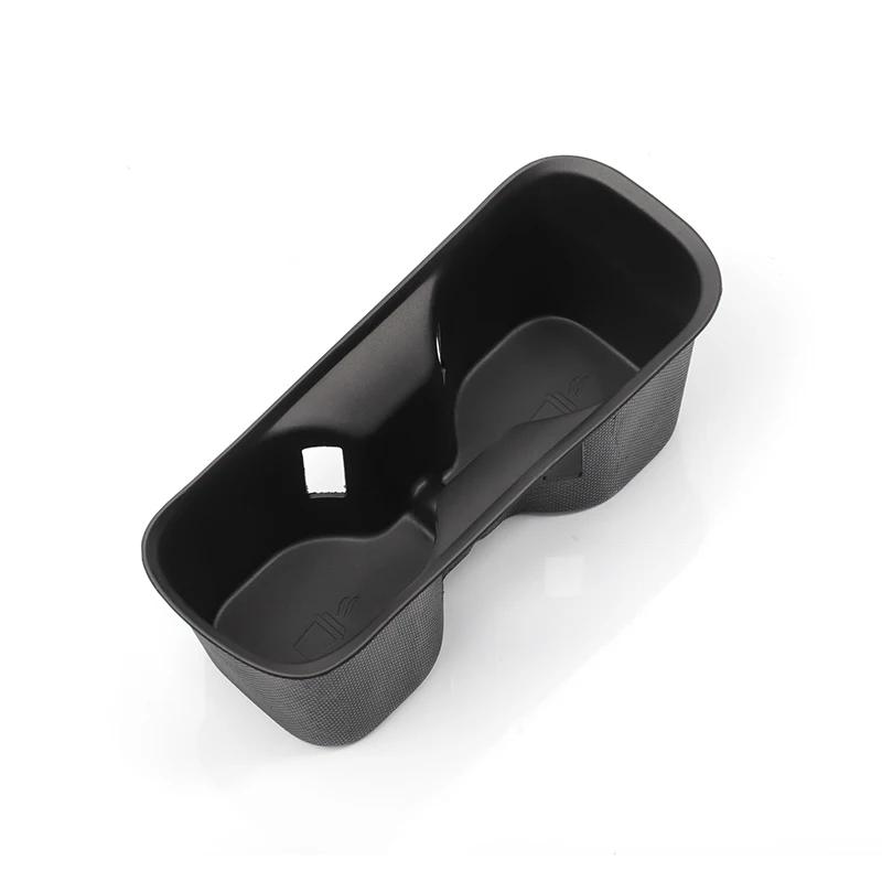 Right Rudder for Hyundai I30 I30 N Cup Holder Storage Box Shock-Absorbing Central Armrest Cup Tray TPE Car Accessories