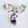 Wedding Boutonnieres Artificial Flower Arrangement for Wedding Reception Wedding Ceremony Engagement Decors