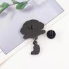 Wheat Flour Sprite Cartoon Brooch - Cute Friendship Pendant for Clothing & Bags