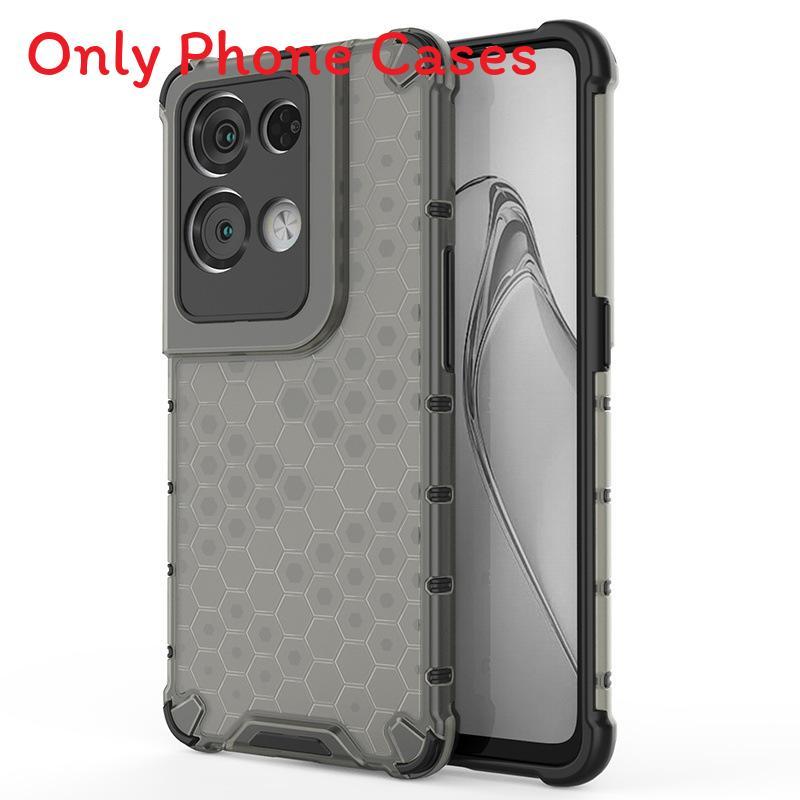 Transparent Honeycomb Phone Case With Shockproof Tpu And Pc For Drop Protection