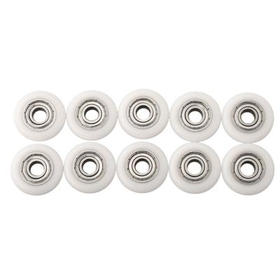 Parts Door Pulley Enclosures Shower Cabins Shower Door Wheel Diameter 10Pcs 19/23/25mm 6mm Nylon+Carbon Steel For