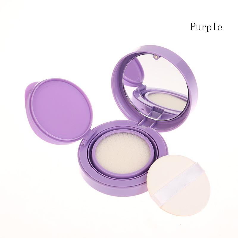 Mini Air Cushion DIY Box Empty Puff Casket With Mirror BB Cream Cosmetic Container With Sponge Foundation Makeup Case Skin Care