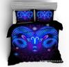 Digital High Definition Printing 3D Starry Sky Twelve Constellation Bedding Four-Piece Set Three-Piece Set