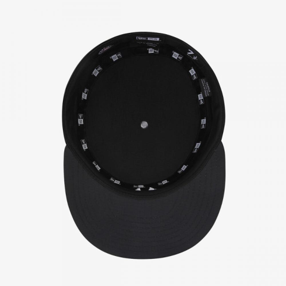 New Era Mlb New York Yankees Nylon Metal Filbox Fitted Cap Black