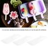 100 Pcs Set Transparent Ice Cream Bags Multi Size Rice Crispy Treat Bags  Candy Packaging Supplies