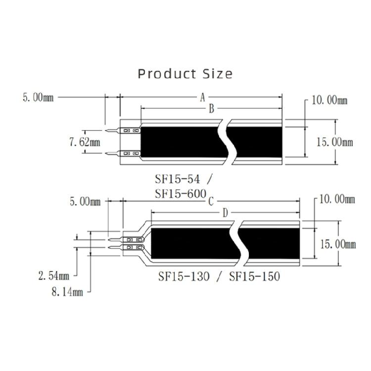 Pressure Sensor Resistance Type Thin Film Pressure Sensor Force Sensitive Resist