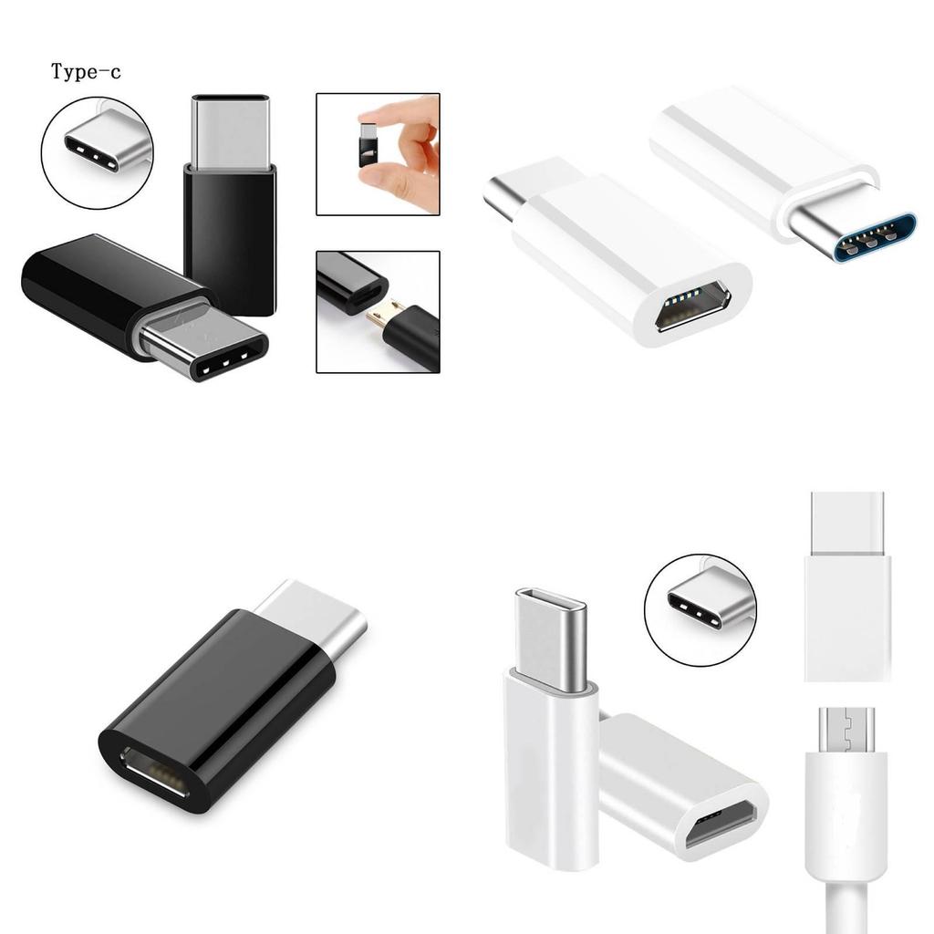 Micro Mother To Type C Converter Cable For Android Devices Charging And Syncing