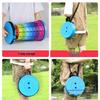 Adjustable Rainbow Telescopic Folding Stool - Portable Fishing & Subway Seat