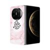 Clear Hard PC Phone Case For Honor Magic V3 Vs3 V2 VS2 Folding Transparent Flower Pattern Cover For Huawei Mate X6 X5 X3 X2 Capa