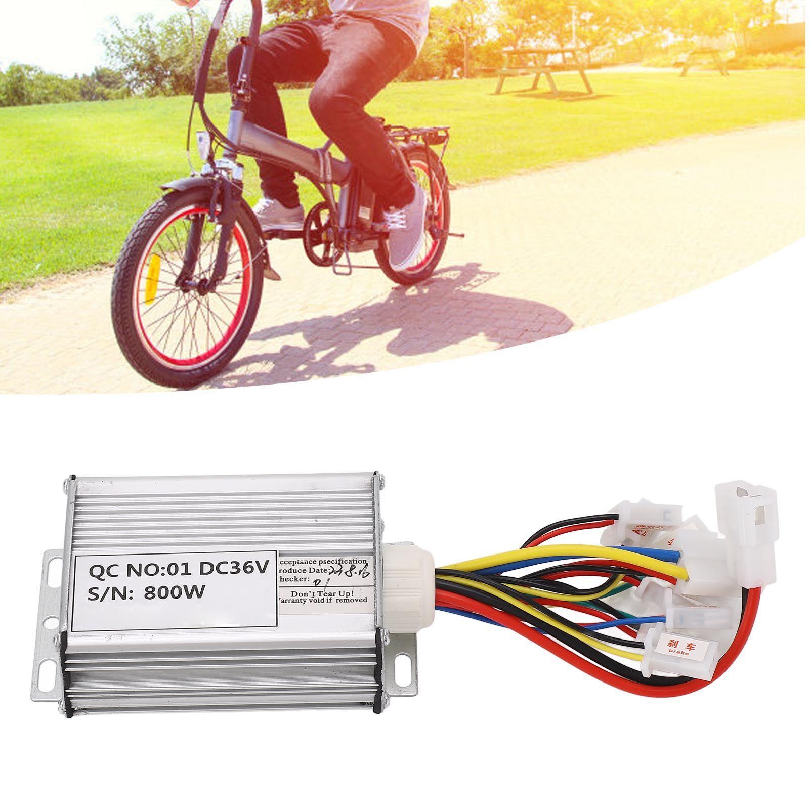 

36V 800W Electric Scooter Controller Aluminium Alloy Housing High Temperature Resistant Wire Bicycle Brushed Controller