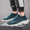 Scarpe da Corsa da Uomo Taglie Forti in Rete Flyknit - Sneakers Casual alla Moda Stile Coreano
