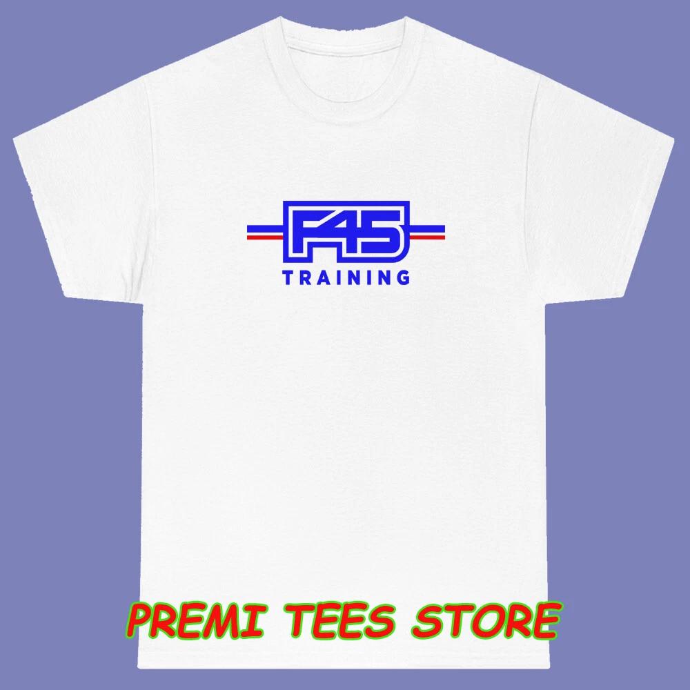 

F45 Training Fitness Gym Men s White Size S-3XL 2XL