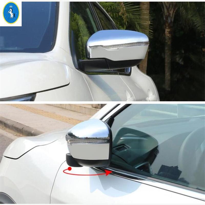 Rearview Mirror Decoration Shell Cover Trim Fit For Nissan Serena 2016 -  Car Shiny / Carbon Fiber Look Exterior Accessories