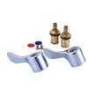 Basin Taps Faucet Handle Valve Replacement Valves And Turn Tap G1/2
