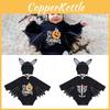 Adorable Toddler Baby Boys Girls Halloween Cosplay Bat Costume Romper Set With Hat