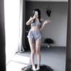 Sexy Dessous Schöner Hofstil Sexy rückenfreier Rollenspiel-Dienstmädchen-Uniformanzug