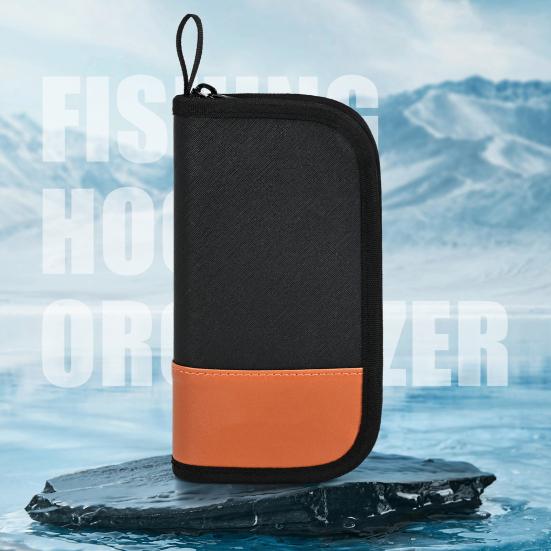 Skei Spinner Fiske Sluk Veske Stor Kapasitet Glidelåslukking Oppbevaring av Agn Bæreveske Sluk Oppbevaringslommebok