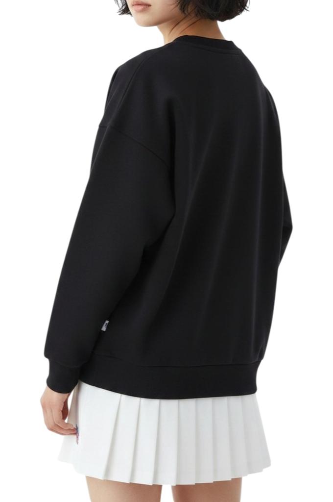 Golf Crewneck Sweatshirt 2 [New Balance] (Set-up Available) / Women's / 012-6262504 010_BLACK [L]