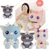 Cute Cartoon Plush Animal Doll For Girls With Soft Pp Cotton Filling