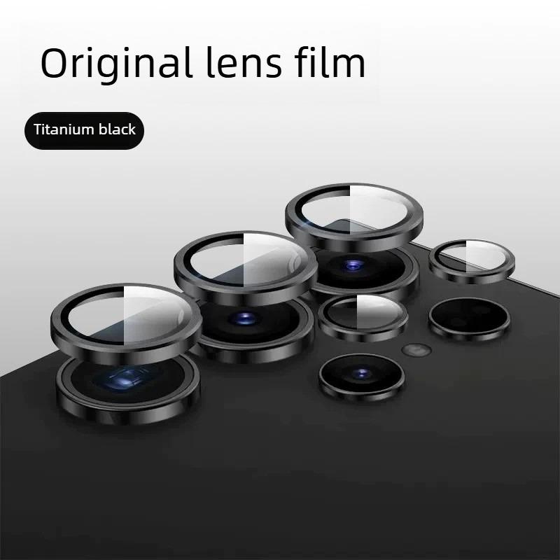 Metal Lens Ring Camera Protection Cover for Samsung Galaxy S26 Ultra S26Plus S26 HD Definition 9H Glass Lens Protect Film