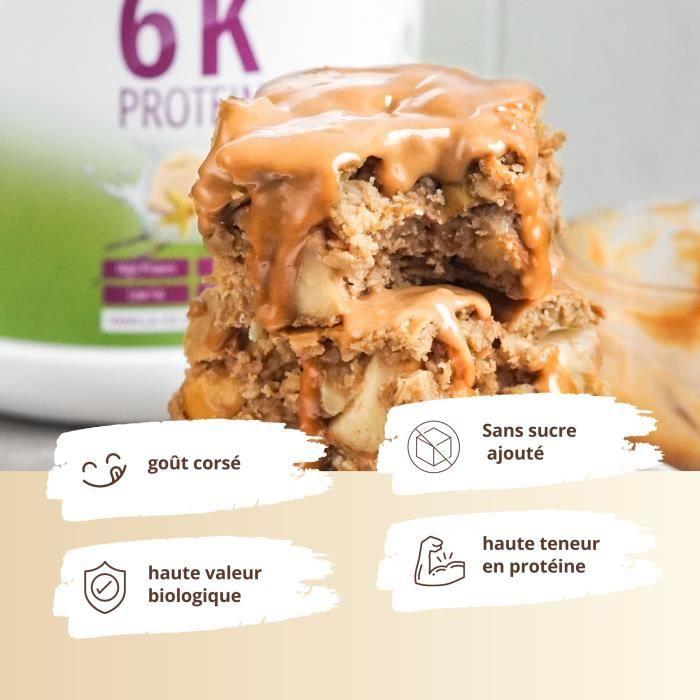 Nutri-plus shape &amp; shake 6k protein - poudre de protéines végétaliennes - vanille - proteines - 1000g