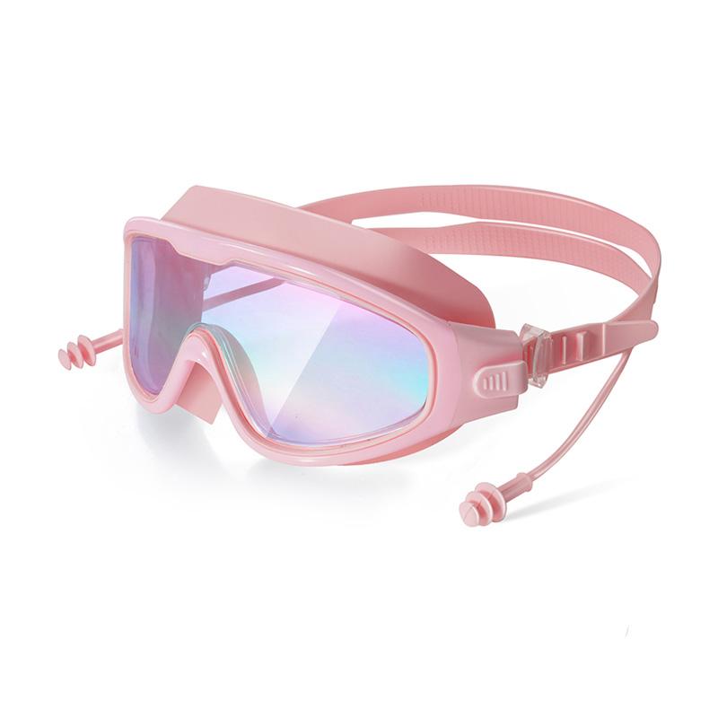 Swimming goggles Large frame swimming goggles Large frame HD wide-angle anti-fog UV protection Adult swimming goggles No leakage2