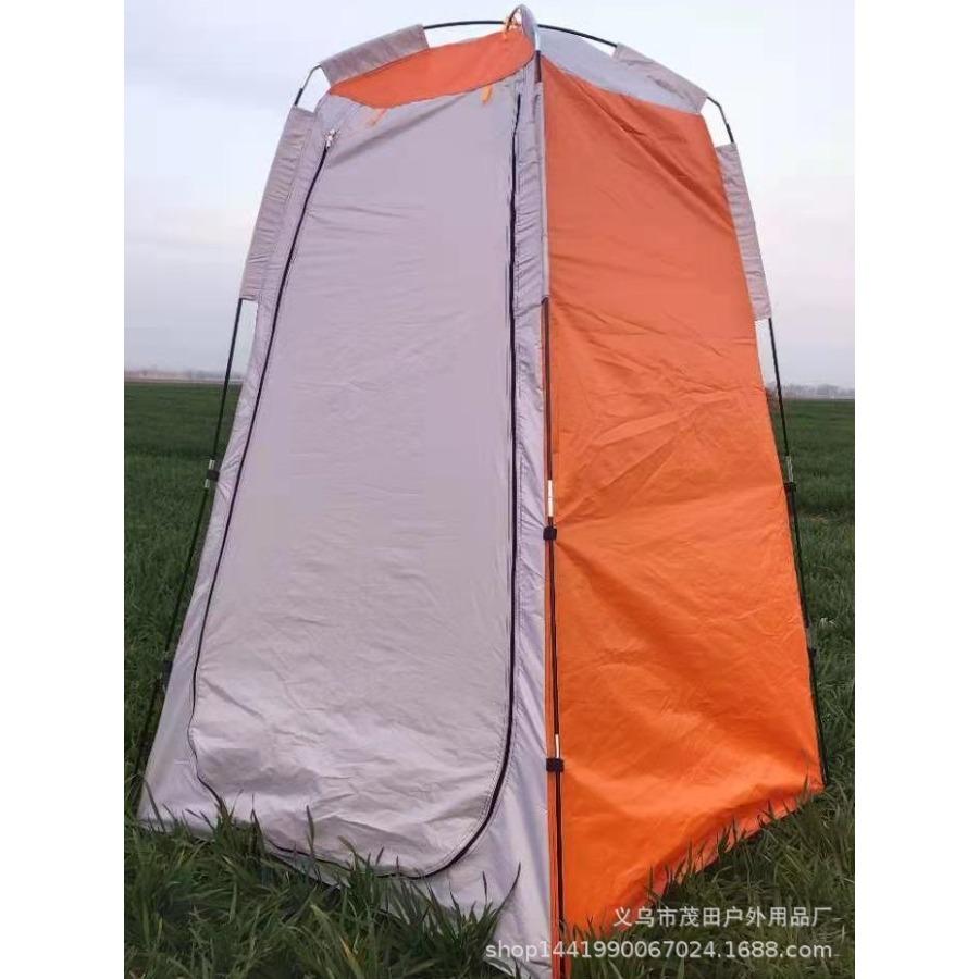 

Портативный пляжный душ, туалет, пеленальная палатка, укрытие от солнца и дождя, палатка с окном для кемпинга, ванной комнаты на открытом воздухе оранжевый